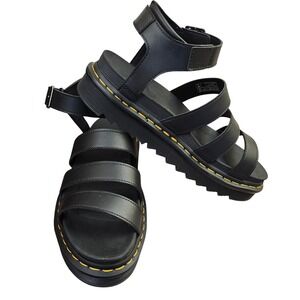 Dr. Martens Black Sandals
